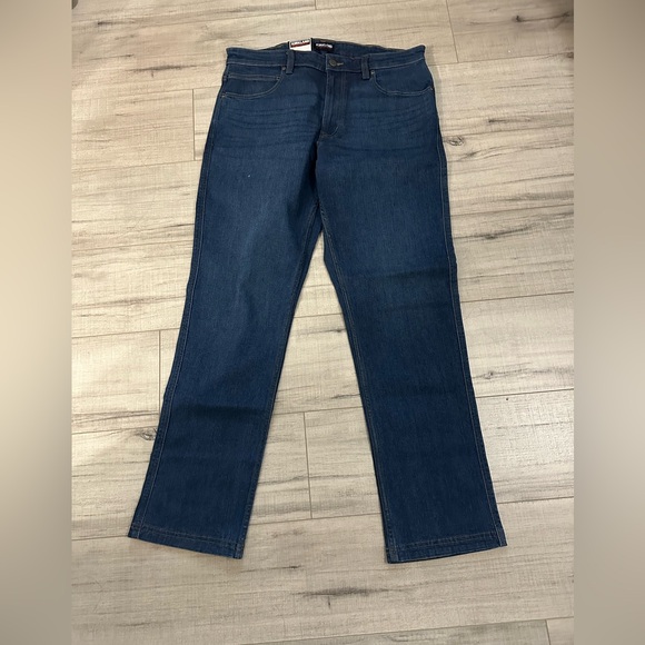 Kirkland Signature Men's Comfort Stretch Straight Fit Jeans - size 36x34 - Picture 7 of 8